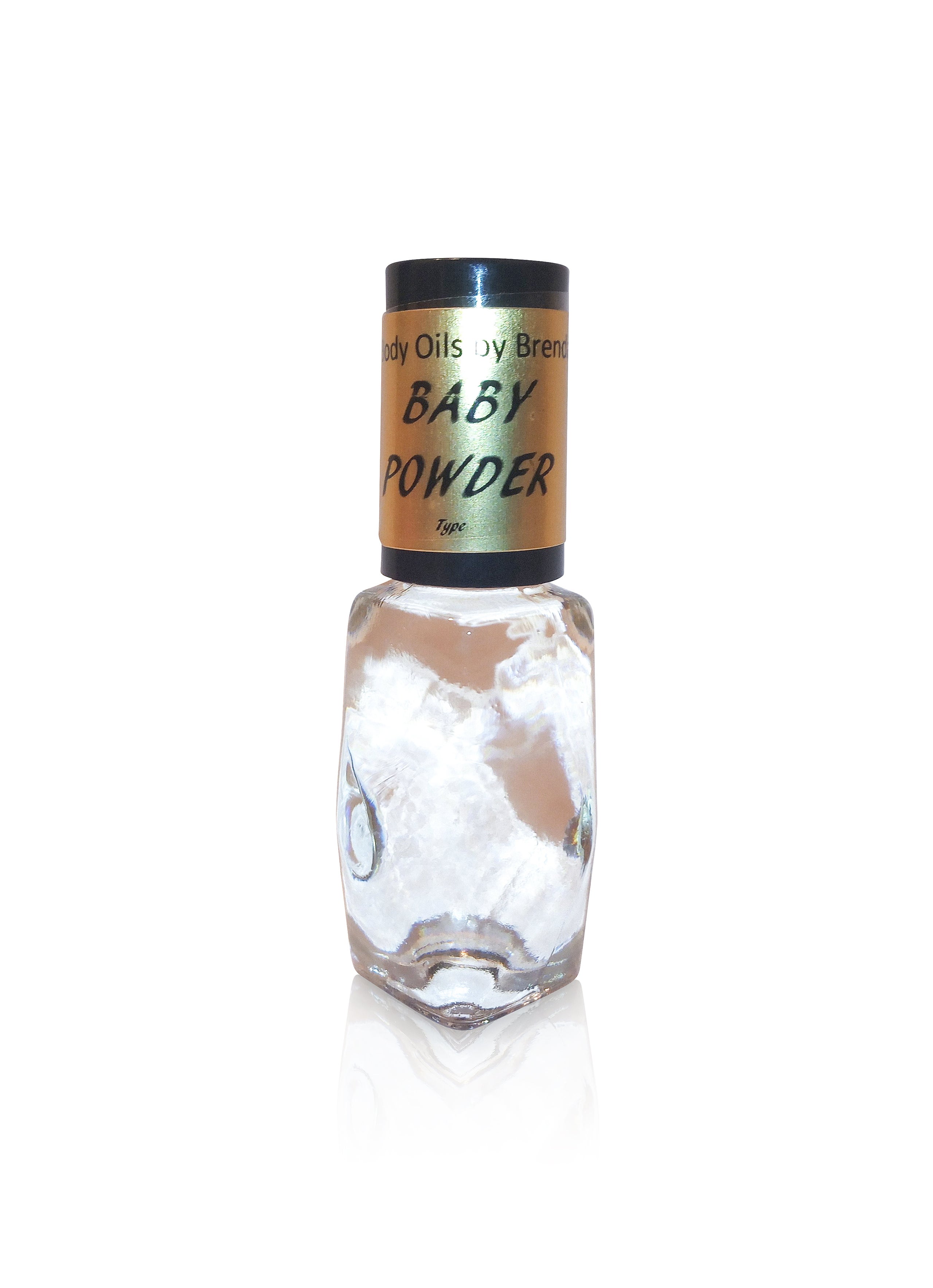 Baby Powder Unisex Perfume Body Oil 1/3 ounce roll-on bottle (1)